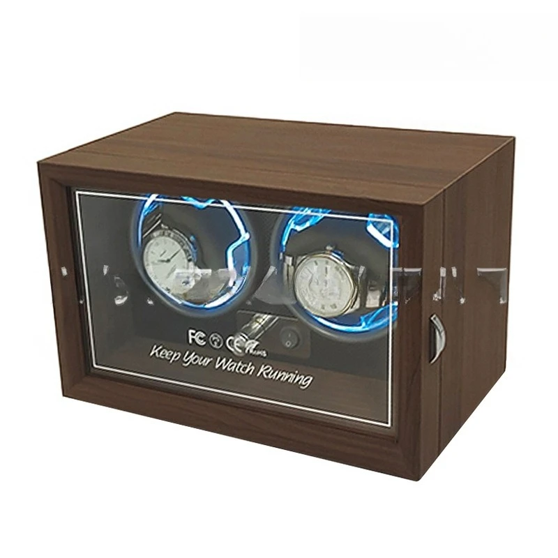 Black Walnut Pattern Double Watch Position Mechanical Watch Automatic Shaker Winding Box Electric Household
Black Walnut Pattern Double Watch Position Mechanical Watch Automatic Shaker Winding Box Electric Household