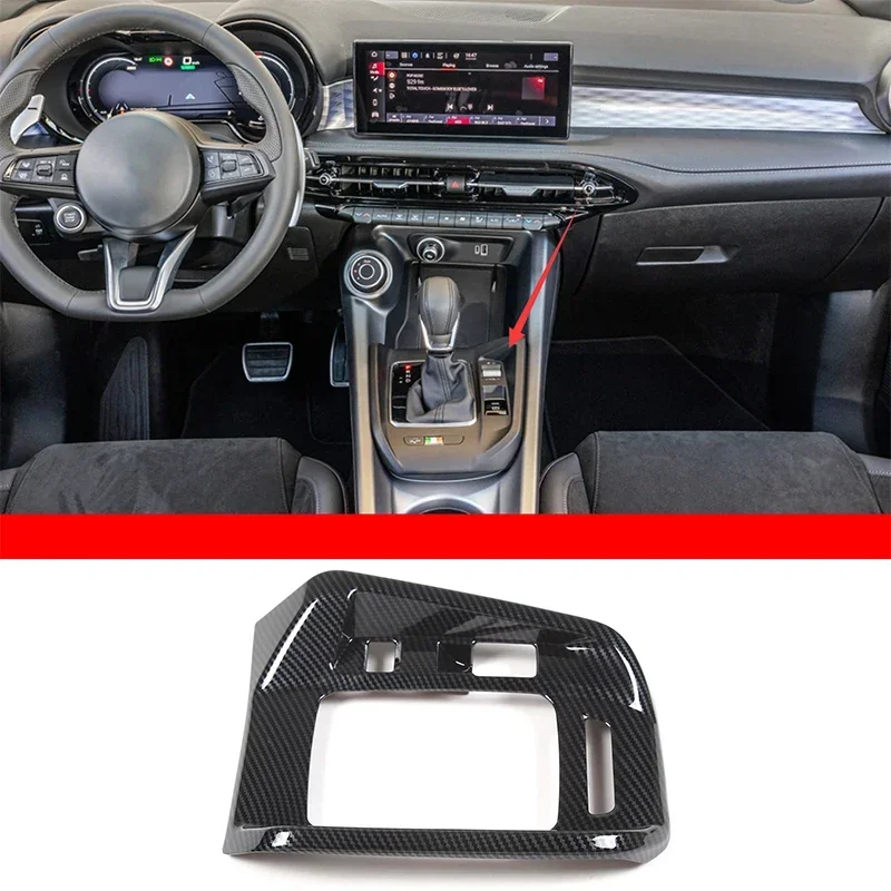 For Alfa Romeo Tonale 2022-2024 ABS Carbon Fiber Car Central Control Gear Shift Panel Frame Cover Trim Sticker Car Accessories
For Alfa Romeo Tonale 2022-2024 ABS Carbon Fiber Car Central Control Gear Shift Panel Frame Cover Trim Sticker Car Accessories