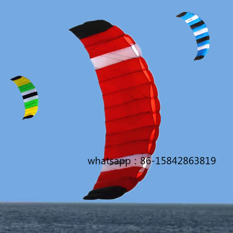 Dual Line Stunt Rainbow Soft Kite, Adult Professional Kitesurf Parachute Kite
Dual Line Stunt Rainbow Soft Kite, Adult Professional Kitesurf Parachute Kite