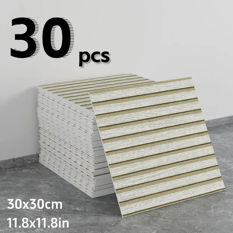 Glossy Self Adhesive Wood Grain Wall Stickers Waterproof and Moisture-proof Wallpaper Decoration Living Room Background Wall 
Glossy Self Adhesive Wood Grain Wall Stickers Waterproof and Moisture-proof Wallpaper Decoration Living Room Background Wall