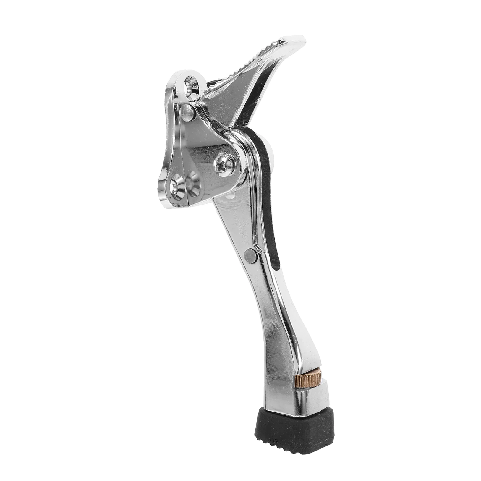 Metal Doorstop Hinge No Drilling Floor Black Stoppers Kick down Holder Keep Open
Metal Doorstop Hinge No Drilling Floor Black Stoppers Kick down Holder Keep Open