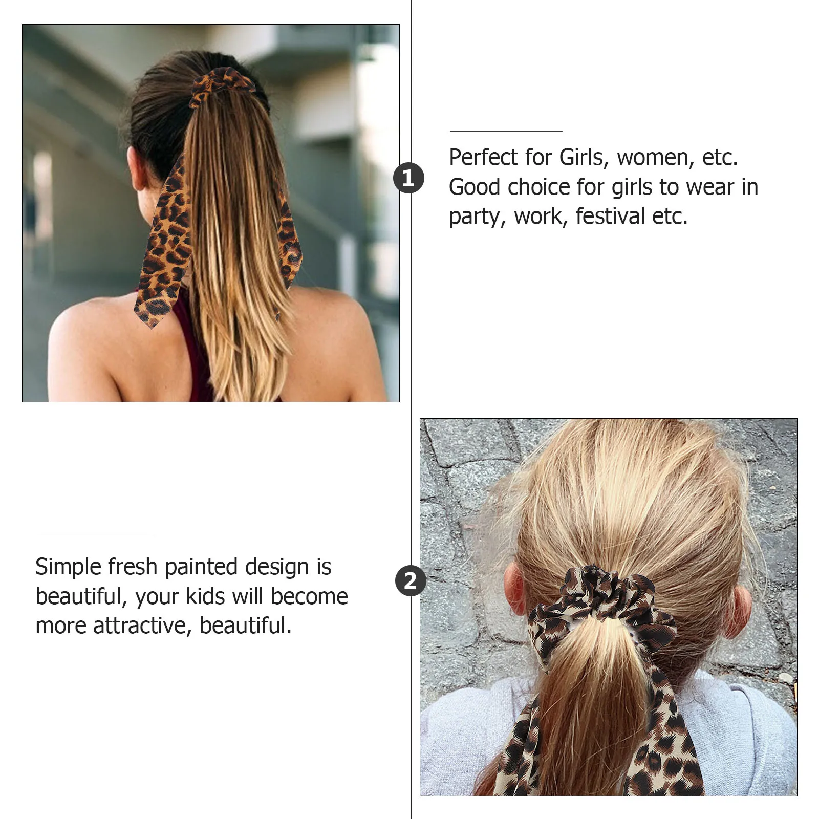 Long Hair Tie Printing Scrunchies Fashionable Hair Rings Printing Headdress Decorative Headwear
Long Hair Tie Printing Scrunchies Fashionable Hair Rings Printing Headdress Decorative Headwear