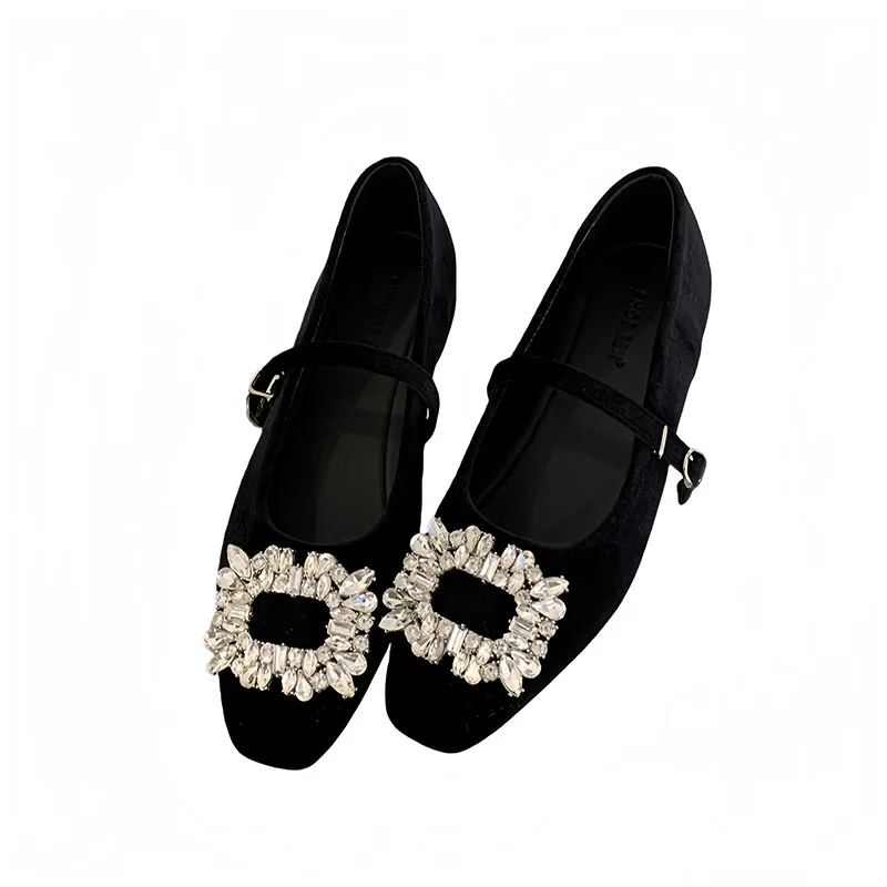 Black Heels Burgundy Wedges Shoe Woman Rhinestones Square Button Ladies Pumps Low Heels 2026 Spring Shoes
Black Heels Burgundy Wedges Shoe Woman Rhinestones Square Button Ladies Pumps Low Heels 2026 Spring Shoes