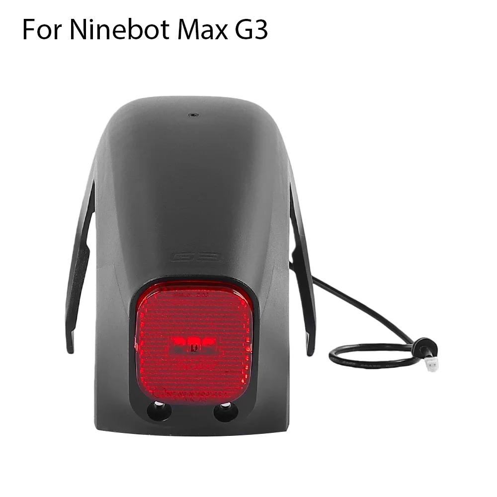 Mudguard With Taillight Splash TailLight Night Riding Integrated For Ninebot MaxG3 Electric Scooter Rear Fender Splash-Proof Kit
