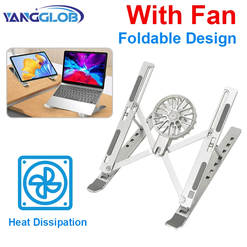 Laptop Cooler Stand Foldable Notebook Computer Cooling Pad Portable Stand For 16-18 Inch Tablet Laptop Desktop Bracket With Fans
Laptop Cooler Stand Foldable Notebook Computer Cooling Pad Portable Stand For 16-18 Inch Tablet Laptop Desktop Bracket With Fans