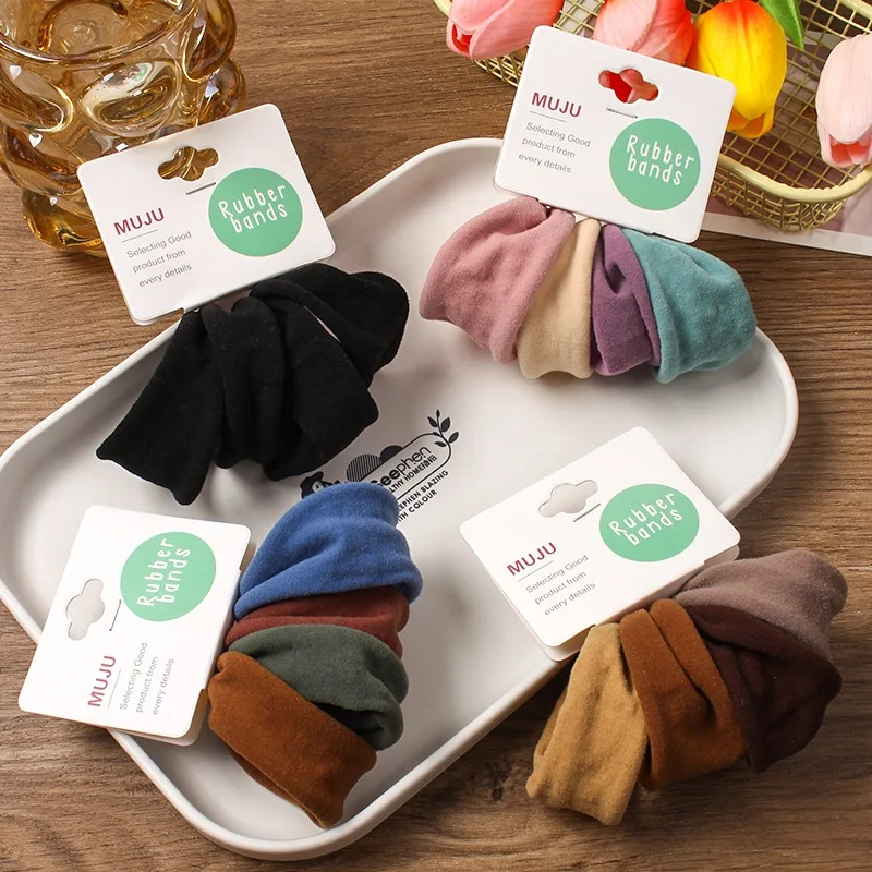 Korean Style New Arrival Wide Mask-Fabric Scrunchies – 4-Pack Carded High Elasticity Seamless Hair Ties
Korean Style New Arrival Wide Mask-Fabric Scrunchies – 4-Pack Carded High Elasticity Seamless Hair Ties