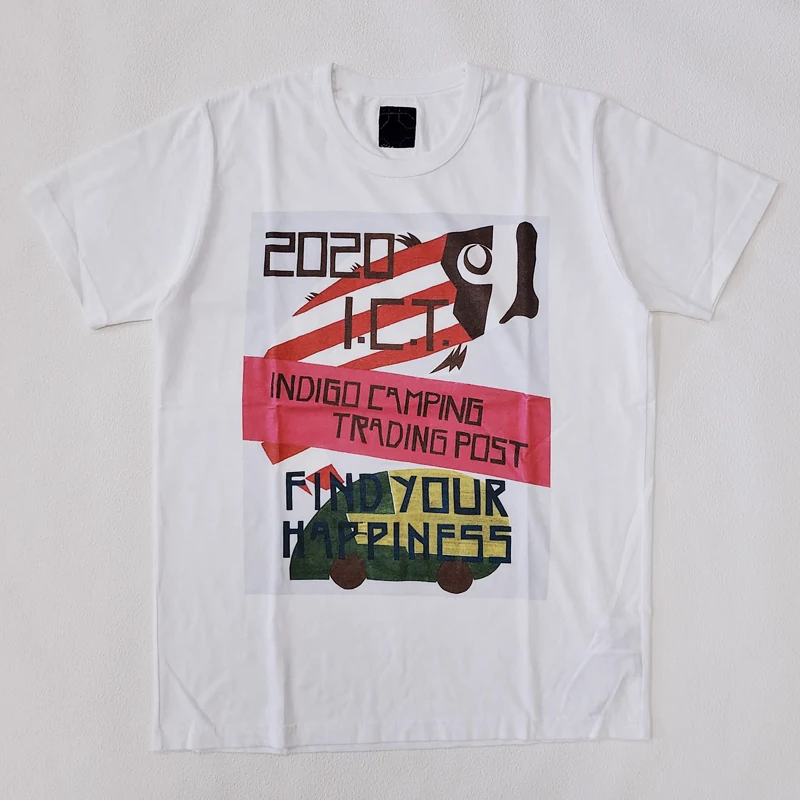 VISVIM 20AW ICT WIDE TEE S/S Exhibition theme carp casual round neck short-sleeved T-shirt
VISVIM 20AW ICT WIDE TEE S/S Exhibition theme carp casual round neck short-sleeved T-shirt