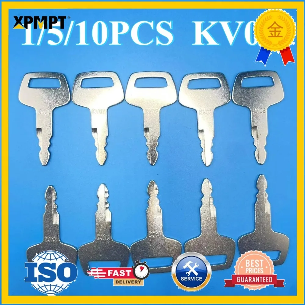 1/5/10Pcs 719-10306001 keys Heavy Equipment Ignition Key KV02 For Excavator
1/5/10Pcs 719-10306001 keys Heavy Equipment Ignition Key KV02 For Excavator