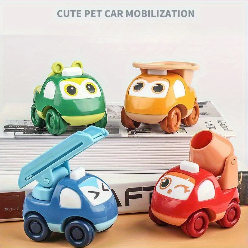 Mini Children's Toy Car Inertial Return Car Fire Engineering Dump Car Early Education Educational Toys for Age 1-3 Small Gift
Mini Children's Toy Car Inertial Return Car Fire Engineering Dump Car Early Education Educational Toys for Age 1-3 Small Gift