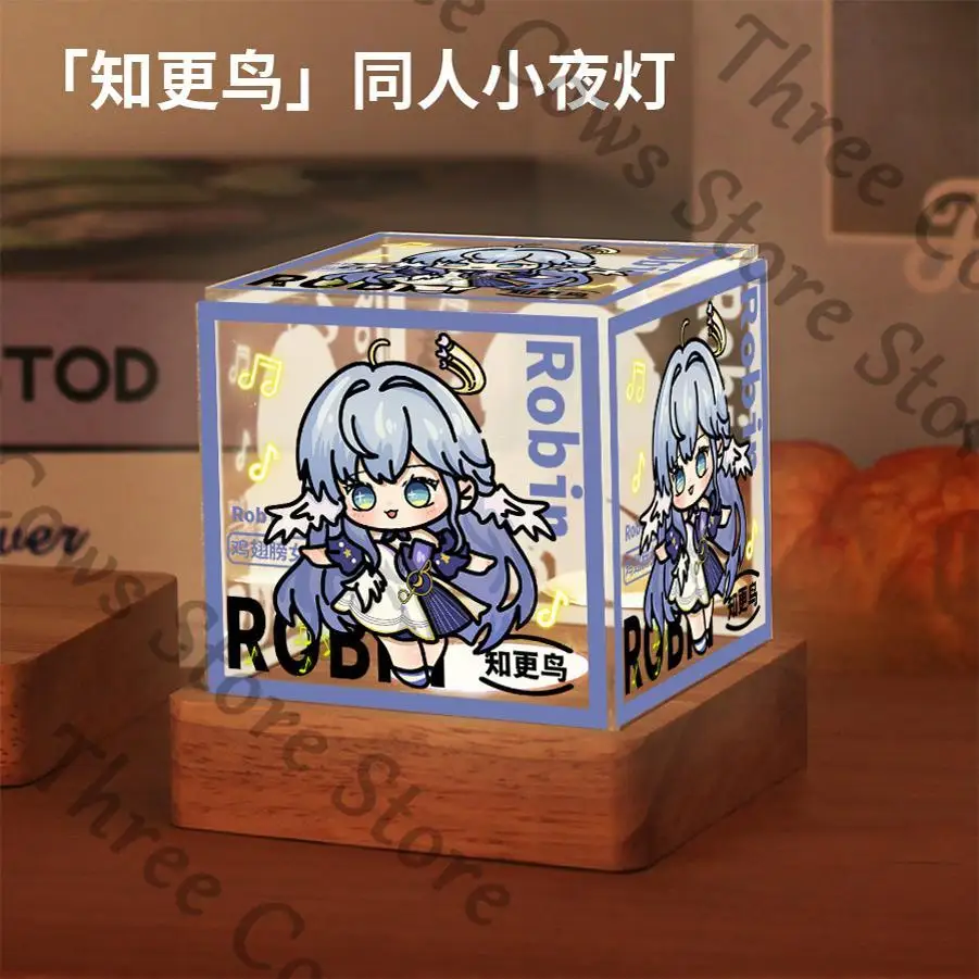 Anime Honkai: Star Rail Robin Cosplay Cartoon Student Night Lamp Accessory Night-light Desktop Ornament Mascot Gift Ambitus Fans
Anime Honkai: Star Rail Robin Cosplay Cartoon Student Night Lamp Accessory Night-light Desktop Ornament Mascot Gift Ambitus Fans