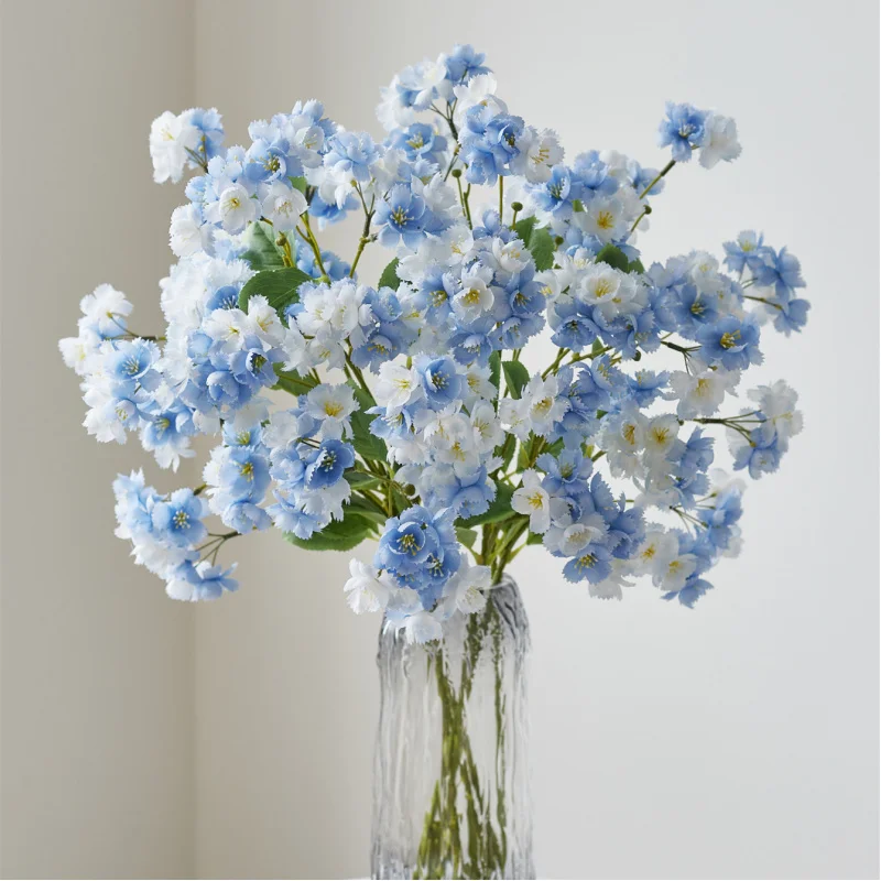 Cherry blossom artificial bouquet, suitable for garden parties, wedding decorations, home room decorations, fake flowers
Cherry blossom artificial bouquet, suitable for garden parties, wedding decorations, home room decorations, fake flowers