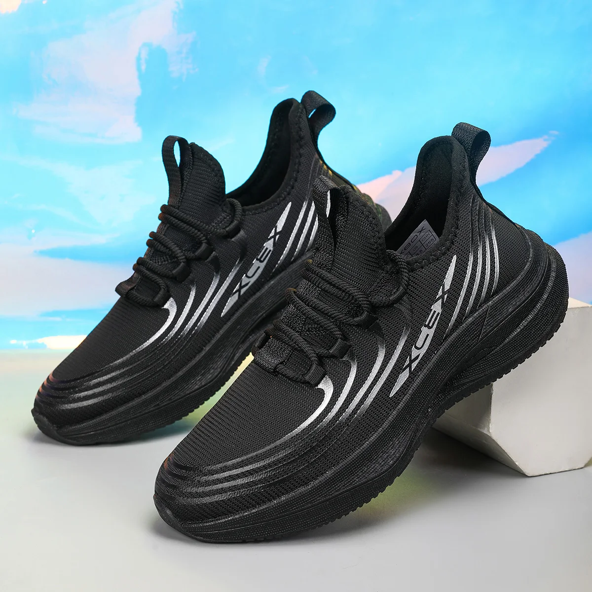 Unisex Carbon Fiber Running Shoes Knit Breathable, Couple Sports Trainers for Men Women Comfort Gym Jogging Casual Sneakers
Unisex Carbon Fiber Running Shoes Knit Breathable, Couple Sports Trainers for Men Women Comfort Gym Jogging Casual Sneakers