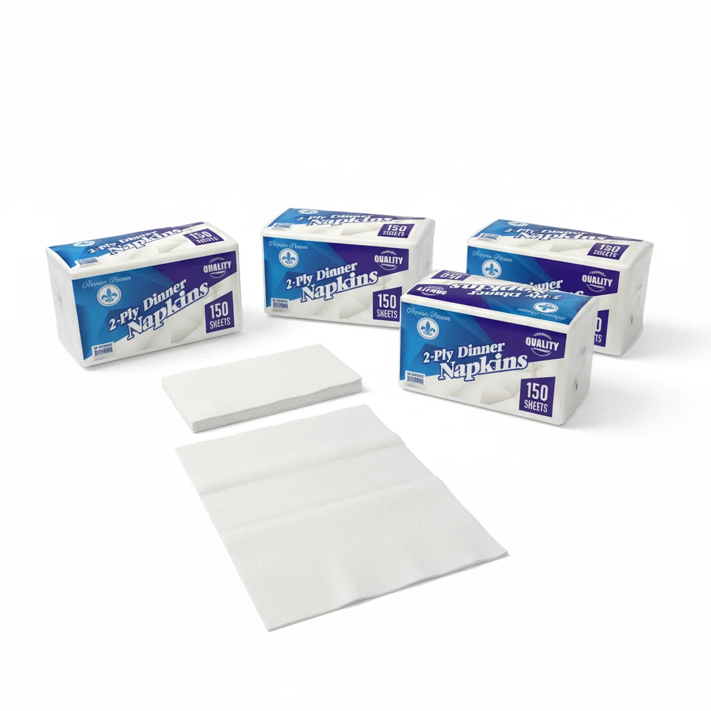 Disposable Dinner Napkin,Made from high‑quality virgin paper for a soft, strong, and upscale ,for restaurants, catering events, banquets, 20 packs,3000 Napkins
Disposable Dinner Napkin,Made from high‑quality virgin paper for a soft, strong, and upscale ,for restaurants, catering events, banquets, 20 packs,3000 Napkins