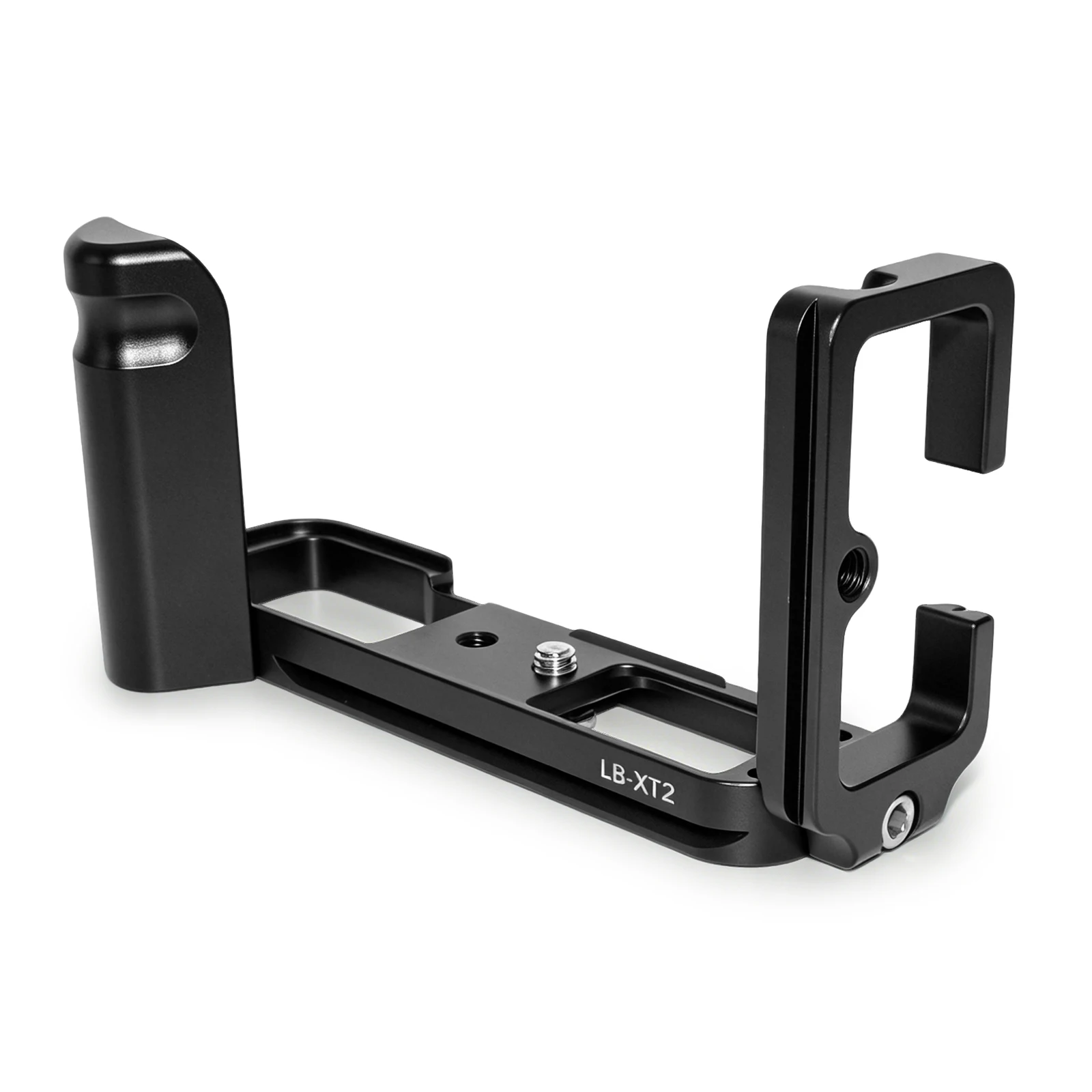 For FUJIFILM X-T2 Vertical L-Bracket Quick Release Plate Hand Grip, Metal Handle Holder for Arca-Swiss with 1/4" Screw
For FUJIFILM X-T2 Vertical L-Bracket Quick Release Plate Hand Grip, Metal Handle Holder for Arca-Swiss with 1/4" Screw