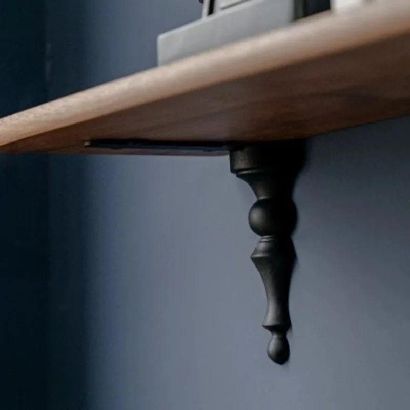 Black Rubber Wooden Bracket Board Layer Support Accessory Sandblasted Board Shelf Bracket Storage Rack Minimalist Luxury Holder
Black Rubber Wooden Bracket Board Layer Support Accessory Sandblasted Board Shelf Bracket Storage Rack Minimalist Luxury Holder