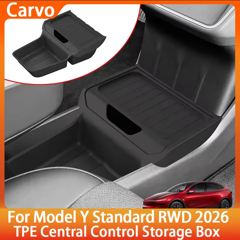 TPE Center Console Storage Box for Tesla ModelY 2025-26 Armrest Organizer Tray Drop-in Design Durable Interior Car Accessories
TPE Center Console Storage Box for Tesla ModelY 2025-26 Armrest Organizer Tray Drop-in Design Durable Interior Car Accessories