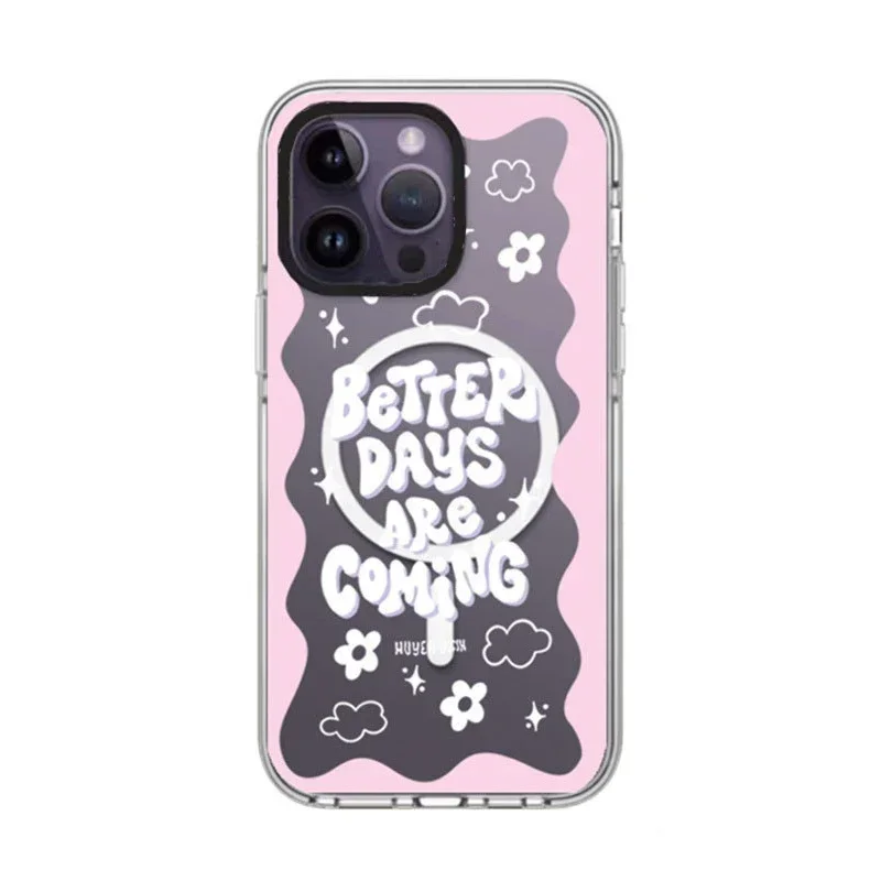 MagSafe Acrylic Better Things Are Coming Phone Case Cover for iPhone 12 13 14 15 Pro Max Case for iPhone 15 ProMax
MagSafe Acrylic Better Things Are Coming Phone Case Cover for iPhone 12 13 14 15 Pro Max Case for iPhone 15 ProMax