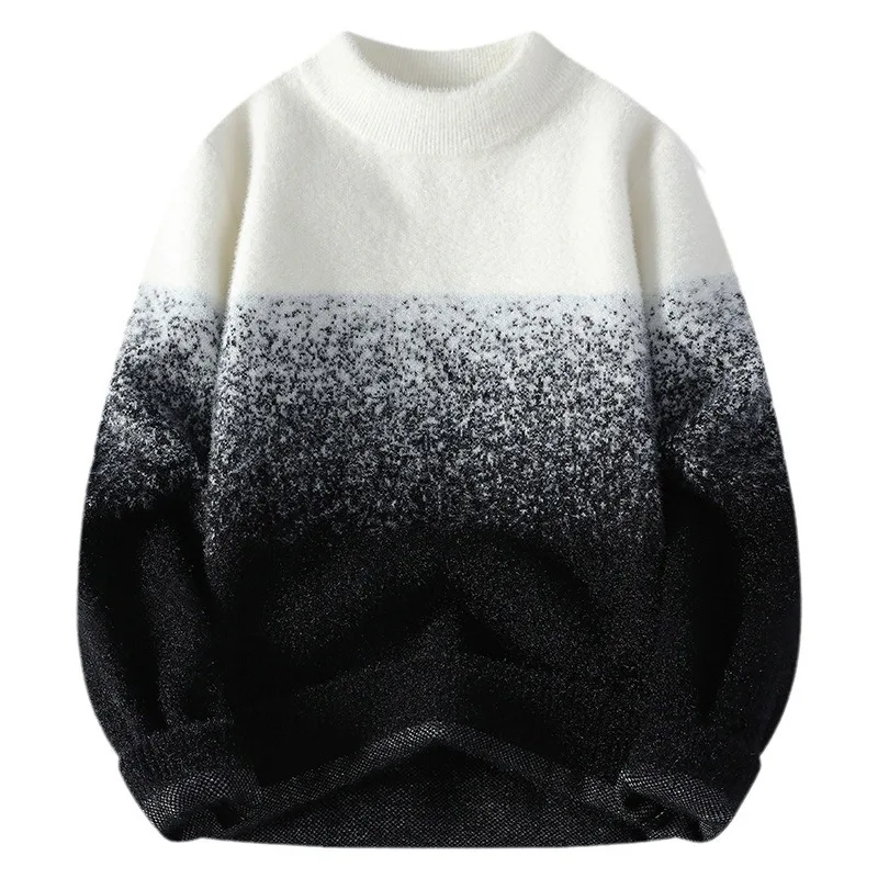 Autumn Winter Men's Round Neck Warm Sweater High Quality Casual and Fashionable Knitted Sweater 3XL Men Clothing
Autumn Winter Men's Round Neck Warm Sweater High Quality Casual and Fashionable Knitted Sweater 3XL Men Clothing