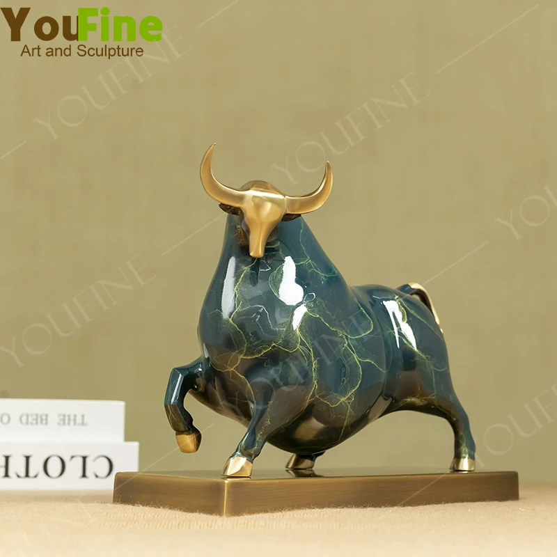 Modern Art Bronze Bull Statue Bronze Abstract Bull Sculpture Hand-made Bronze Crafts For Home Decor Ornament Crafts
Modern Art Bronze Bull Statue Bronze Abstract Bull Sculpture Hand-made Bronze Crafts For Home Decor Ornament Crafts