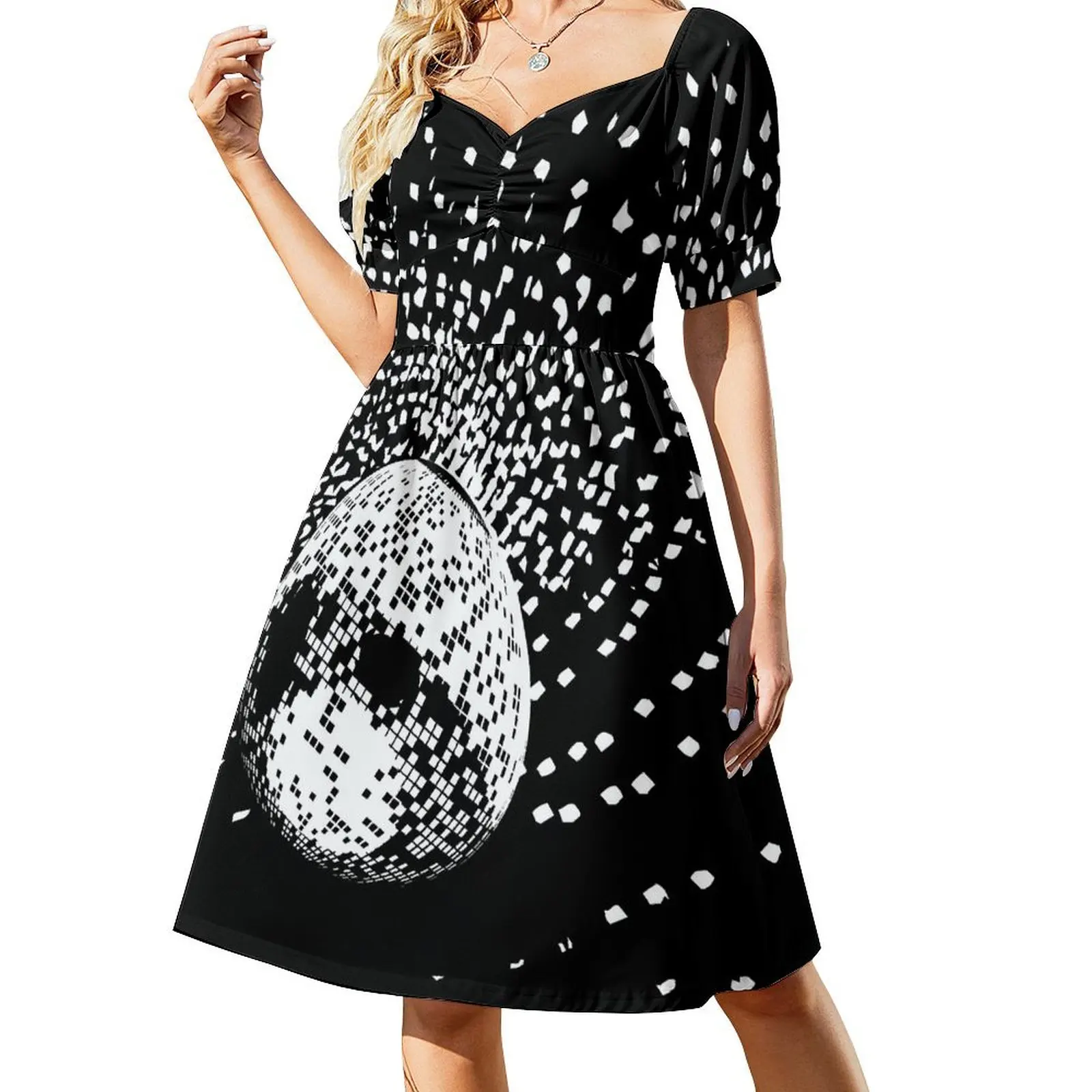 Disco Ball Short Sleeved Dress summer dress woman 2025 trendy women's dresses luxury summer dress korean women
Disco Ball Short Sleeved Dress summer dress woman 2025 trendy women's dresses luxury summer dress korean women