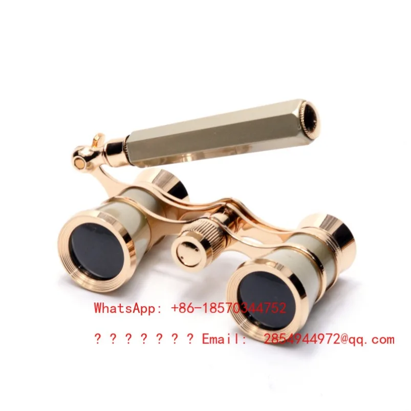 New British Retro Drama Mirror with Handle High Definition Portable Pocket Binoculars
New British Retro Drama Mirror with Handle High Definition Portable Pocket Binoculars