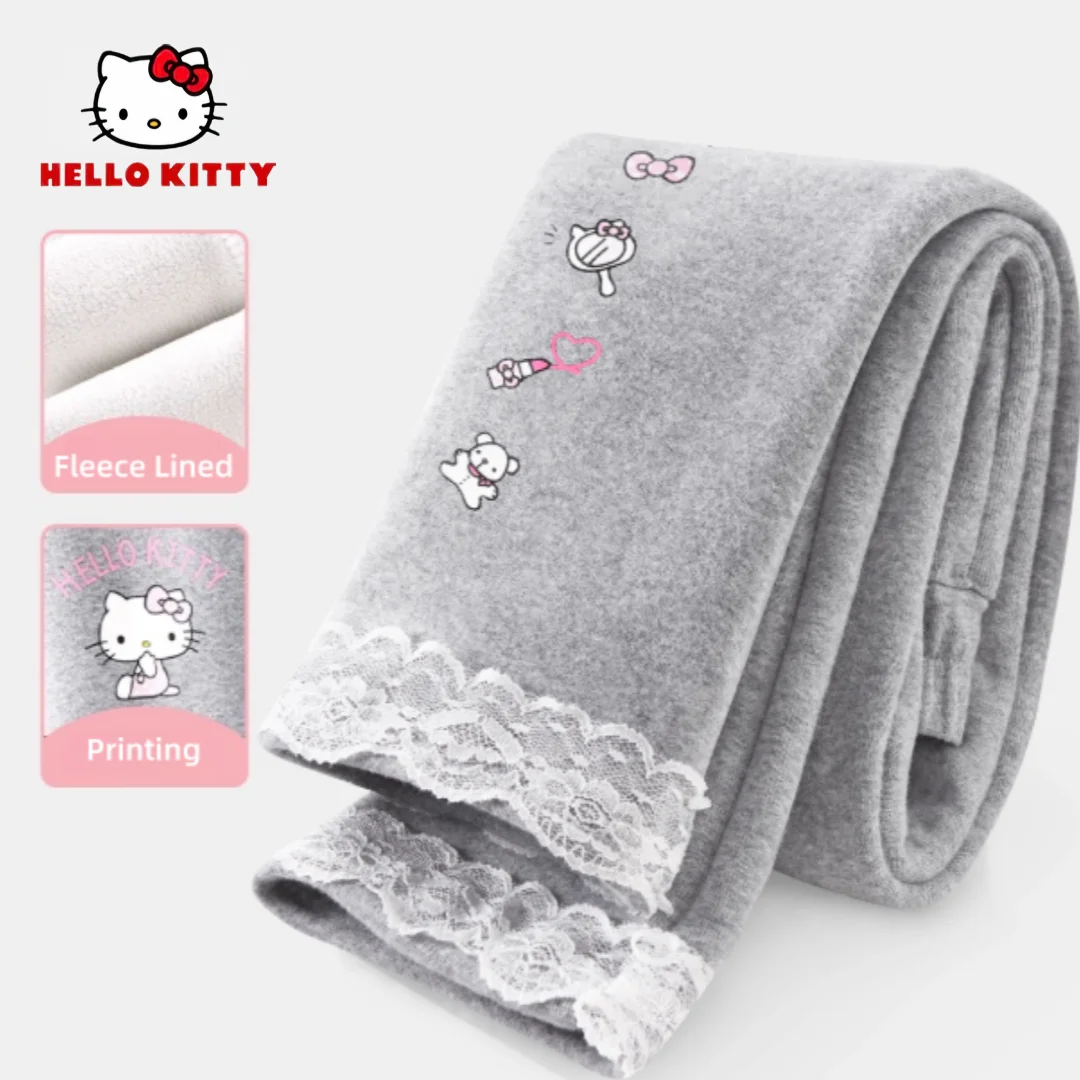 Детские леггинсы с принтом Hello Kitty, леггинсы на флисовой подкладке для девочек, теплые леггинсы с кружевной отделкой, детские удобные брюки на осень-зиму
Детские леггинсы с принтом Hello Kitty, леггинсы на флисовой подкладке для девочек, теплые леггинсы с кружевной отделкой, детские удобные брюки на осень-зиму