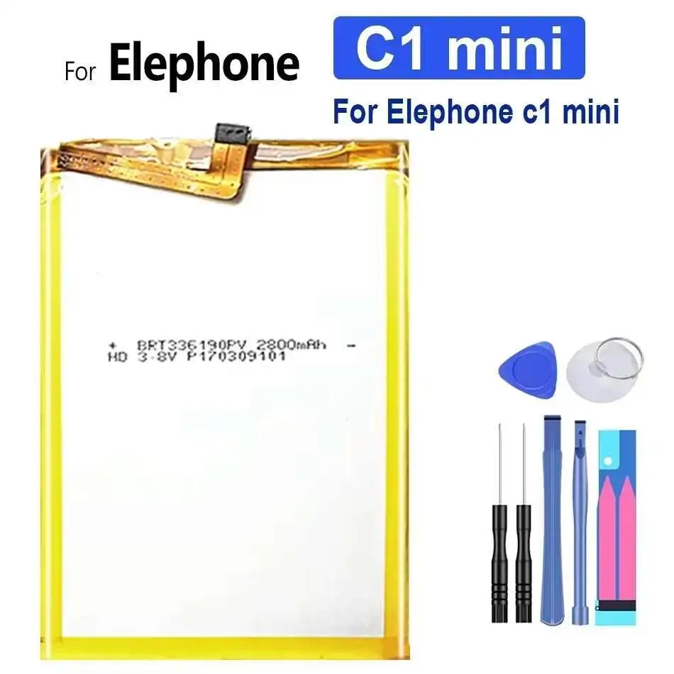 Для Elephone c1 Mini аккумулятор для мобильного телефона премиум-класса, замена 2200 мАч
Для Elephone c1 Mini аккумулятор для мобильного телефона премиум-класса, замена 2200 мАч
