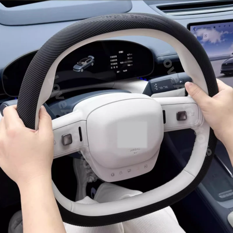 For Xpeng G9 XiaoPeng 2022-2024 Car Silicone Steering Wheel Cover Car Interior Protective Cover Car Accessories
For Xpeng G9 XiaoPeng 2022-2024 Car Silicone Steering Wheel Cover Car Interior Protective Cover Car Accessories