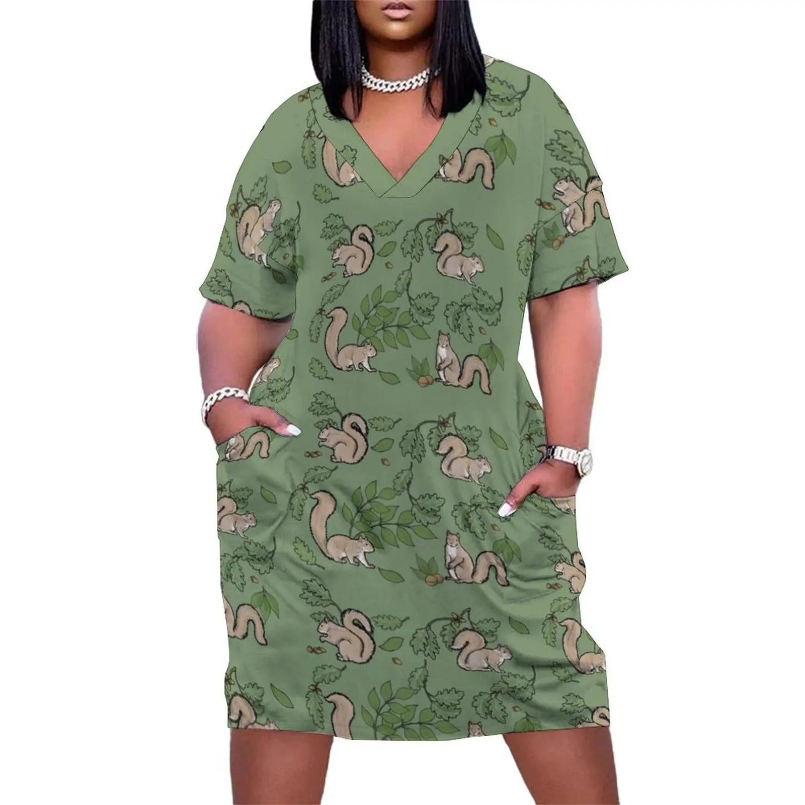 Vera's Squirrels Loose Pocket Dress luxury dress luxury evening dresses for women 2025 luxury woman evening dress
Vera's Squirrels Loose Pocket Dress luxury dress luxury evening dresses for women 2025 luxury woman evening dress