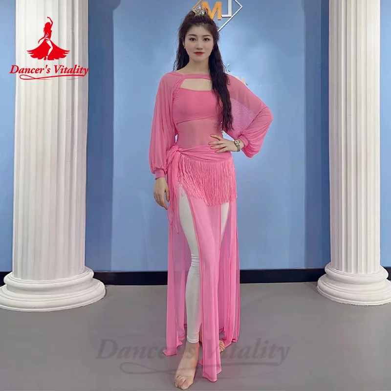 BellyDance Costumes Women's Customized Elegant Comfort Long Sleeved Chiffon Set Oriental Dance Professional Performance Clothing
BellyDance Costumes Women's Customized Elegant Comfort Long Sleeved Chiffon Set Oriental Dance Professional Performance Clothing