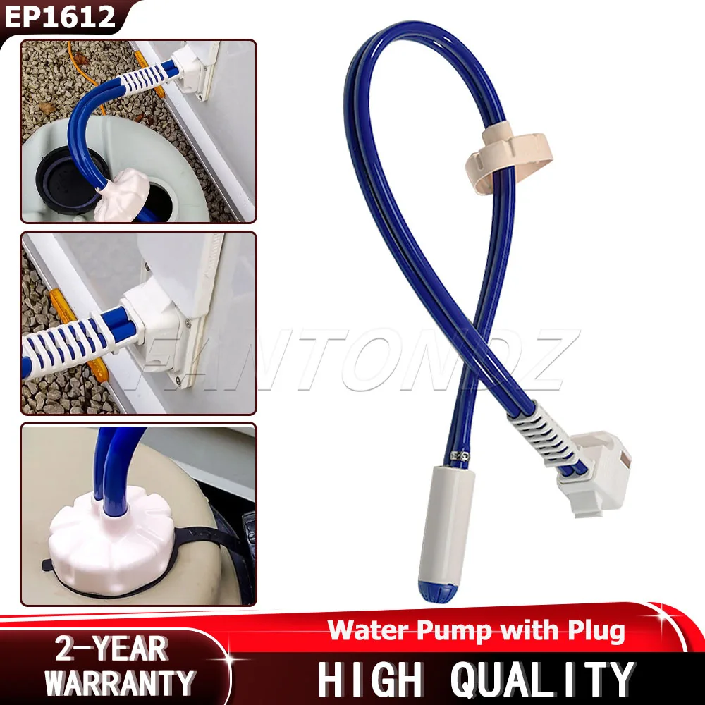 EP1612 Motorhome Caravan Water Pump 12V High Flow 15.8 LPM With Easi-Push Plug Connector RV Accessories
EP1612 Motorhome Caravan Water Pump 12V High Flow 15.8 LPM With Easi-Push Plug Connector RV Accessories