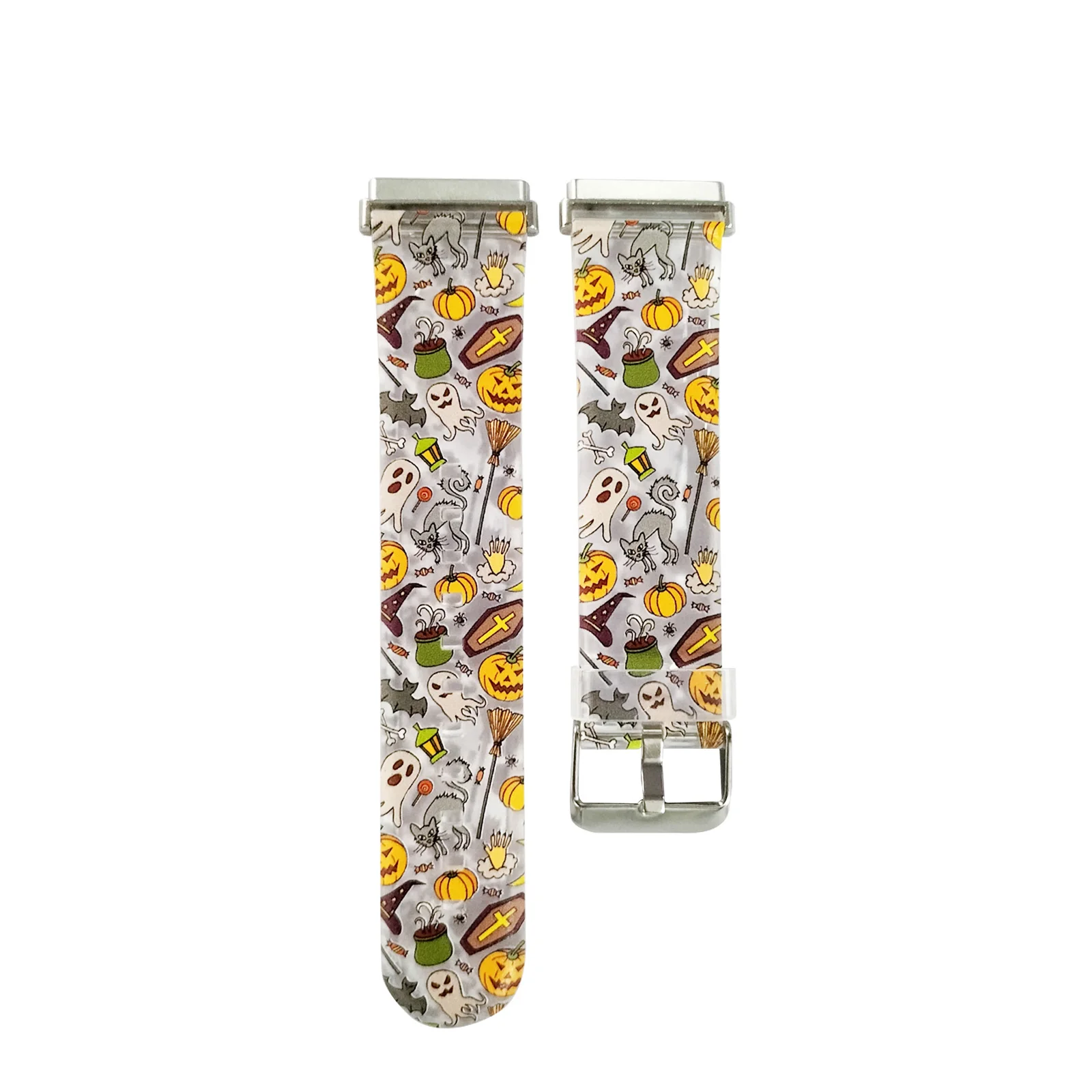 Pumpkin party transparent strap for Fitbit Versa 2/1 Watchband Replaceable Bracelet for Versa 4/3 Watch Band for Women as a Gift 
Pumpkin party transparent strap for Fitbit Versa 2/1 Watchband Replaceable Bracelet for Versa 4/3 Watch Band for Women as a Gift