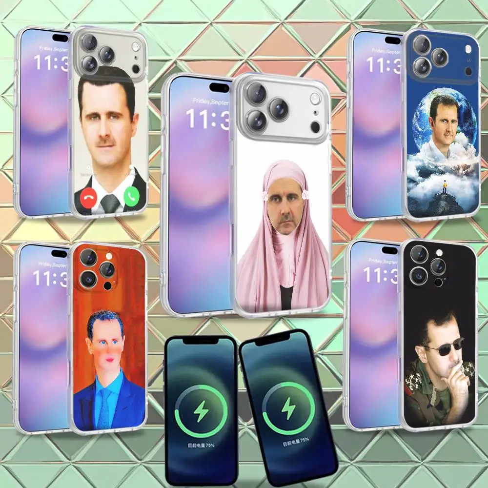 Bashar al-Assad Syria Phone Case For iPhone 16,14,11,17,13,15,12,Air,Plus,Pro,Max,E,Mini Frosted for MagSafe Magnetic Wireless
Bashar al-Assad Syria Phone Case For iPhone 16,14,11,17,13,15,12,Air,Plus,Pro,Max,E,Mini Frosted for MagSafe Magnetic Wireless