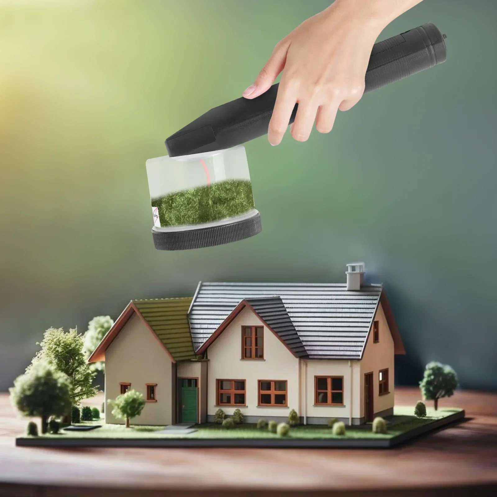 Флокирующая машина, мини-статический поплавок для травы для статической травы, с нескользящей ручкой для ландшафтного моделирования своими руками и моделирования песочного стола
Флокирующая машина, мини-статический поплавок для травы для статической травы, с нескользящей ручкой для ландшафтного моделирования своими руками и моделирования песочного стола