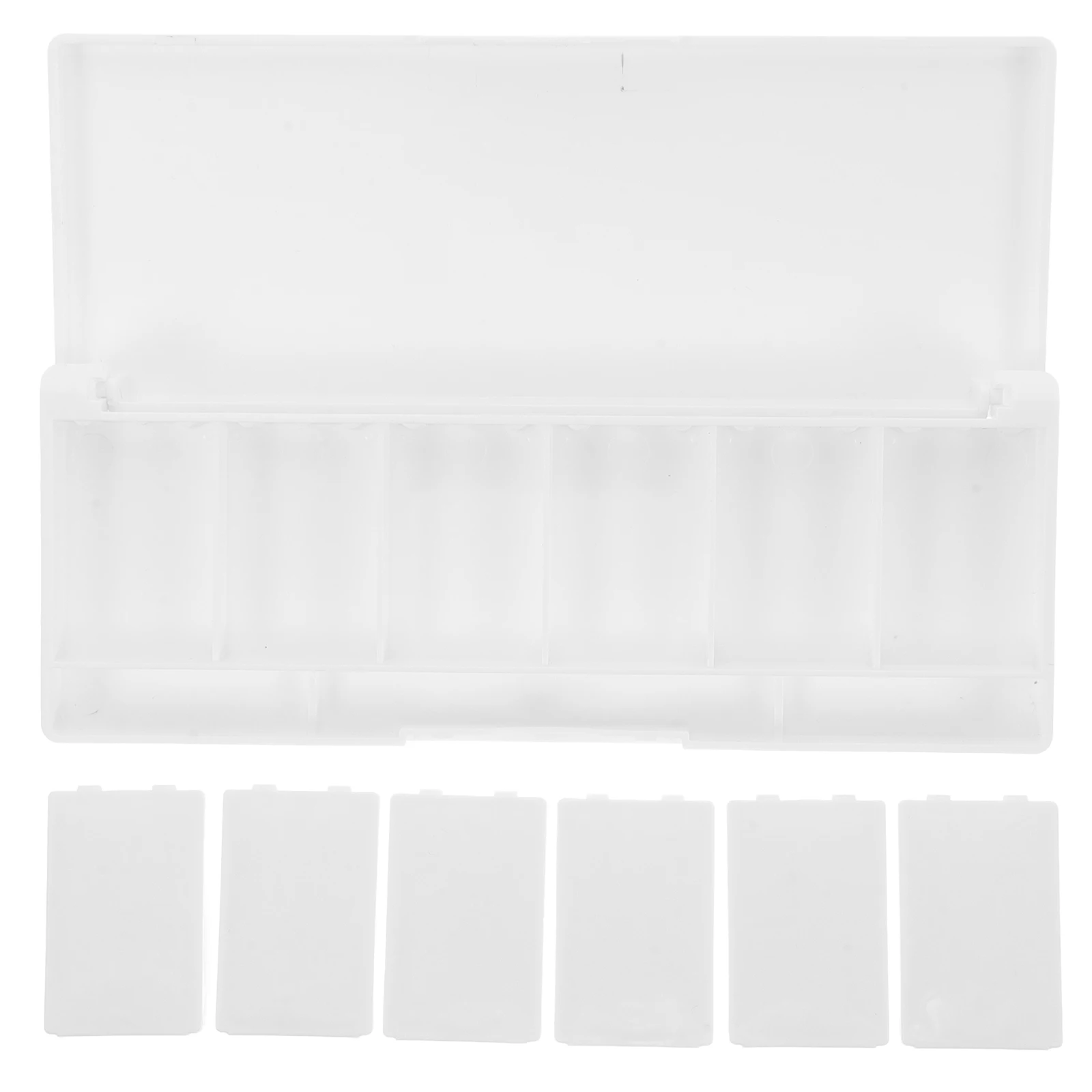 6 Grids Empty Makeup Palette Compact Reusable Eyeshadow Container for Nail Gel Body Paint Watercolor Travel Friendly DIY Beauty
6 Grids Empty Makeup Palette Compact Reusable Eyeshadow Container for Nail Gel Body Paint Watercolor Travel Friendly DIY Beauty
