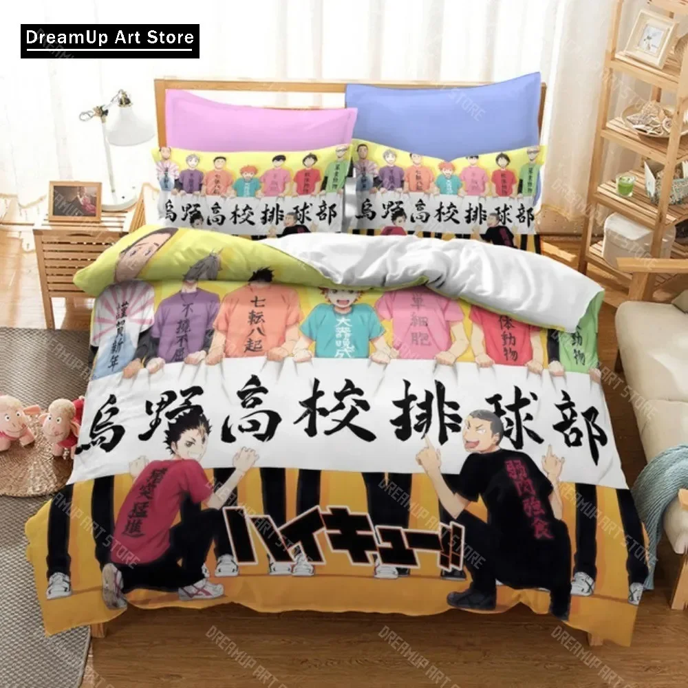 3D Printed Haikyu Anime Bedding Set Cute Quilt Cover Bed Cover With Pillowcase Twin Single Queen King Size Boys Adult Home
3D Printed Haikyu Anime Bedding Set Cute Quilt Cover Bed Cover With Pillowcase Twin Single Queen King Size Boys Adult Home