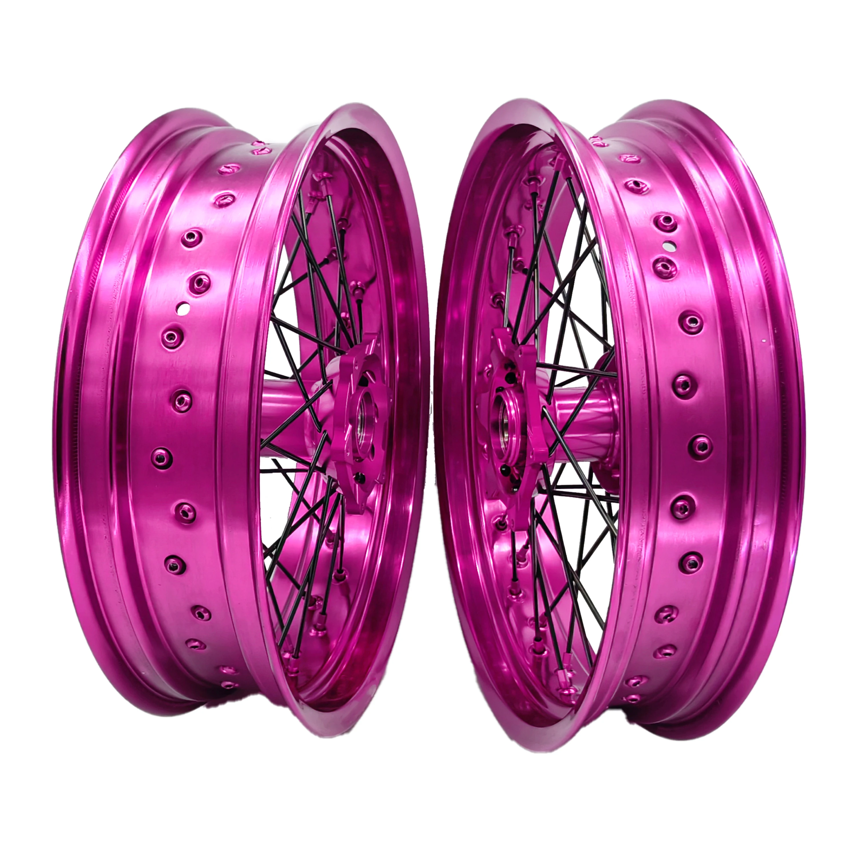 17" Motorcycle Purple Bike Rims Hub Supermoto Wheel For KTM Exc Sx Sxf 300 500
17" Motorcycle Purple Bike Rims Hub Supermoto Wheel For KTM Exc Sx Sxf 300 500