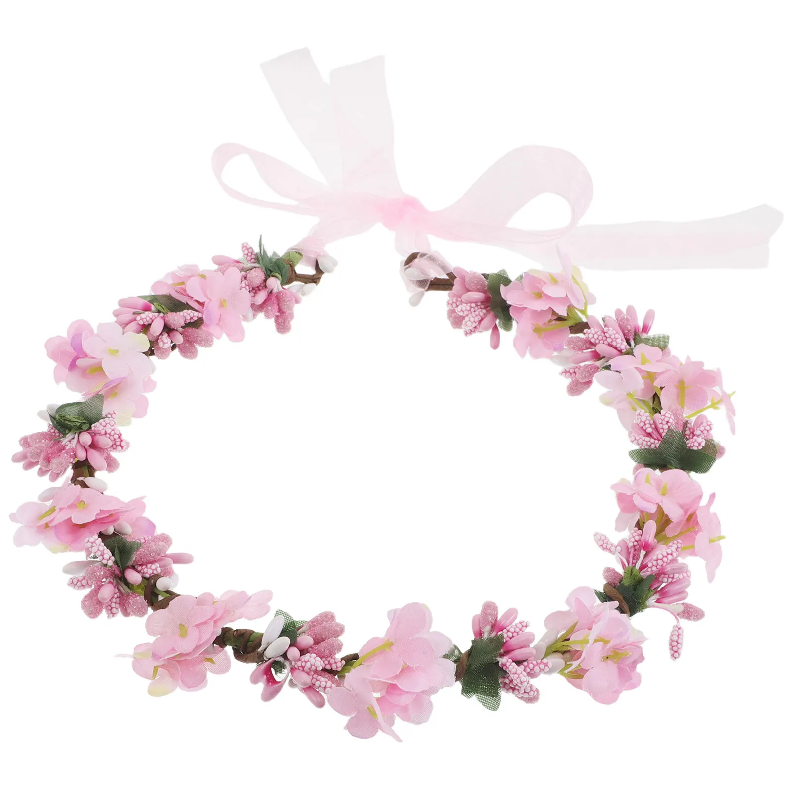 Boho Bridal Floral Crown Lightweight Ribbon Wedding Headpiece for Beach Weddings Floral Wreath Bride Party Wedding Headpiece
Boho Bridal Floral Crown Lightweight Ribbon Wedding Headpiece for Beach Weddings Floral Wreath Bride Party Wedding Headpiece