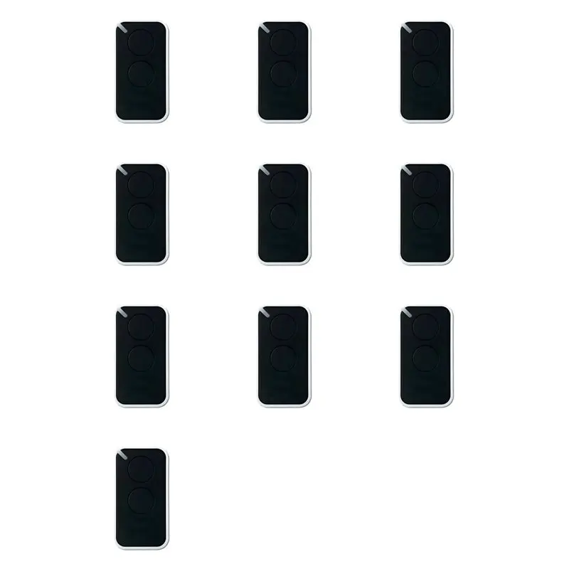 【HOT-PRICE!】10X For NICE Universal Garage Remote Control 433.92Mhz 2-Channel Rolling Code A