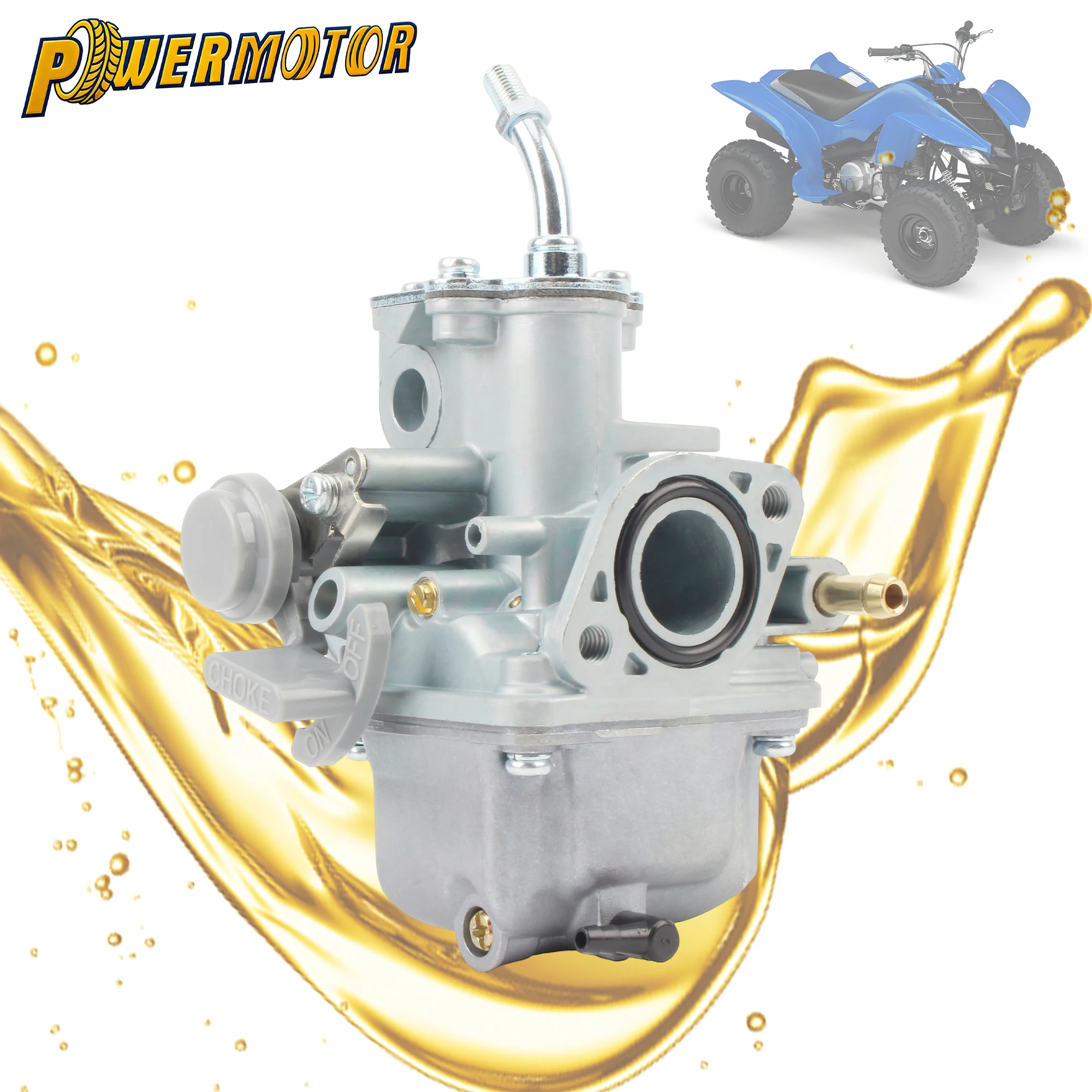 ATV Quad Bike Carburetor For Yamaha Raptor 50 YFM50R Raptor 80 YFM80R 2002-2008 4-Wheeler Carburetor Replacement 3GB-14101-00-00
ATV Quad Bike Carburetor For Yamaha Raptor 50 YFM50R Raptor 80 YFM80R 2002-2008 4-Wheeler Carburetor Replacement 3GB-14101-00-00