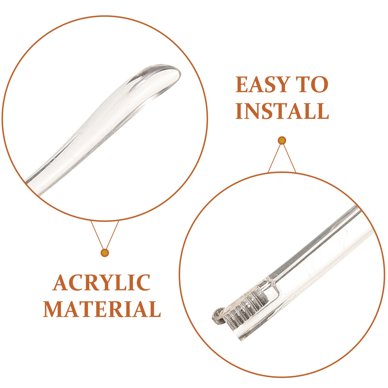 1Pair Replacement Glasses Temple Acrylic Arms Legs Scratch Resistant Strong Flexible Eyeglasses Repair Kit Comfortable Wear No
1Pair Replacement Glasses Temple Acrylic Arms Legs Scratch Resistant Strong Flexible Eyeglasses Repair Kit Comfortable Wear No