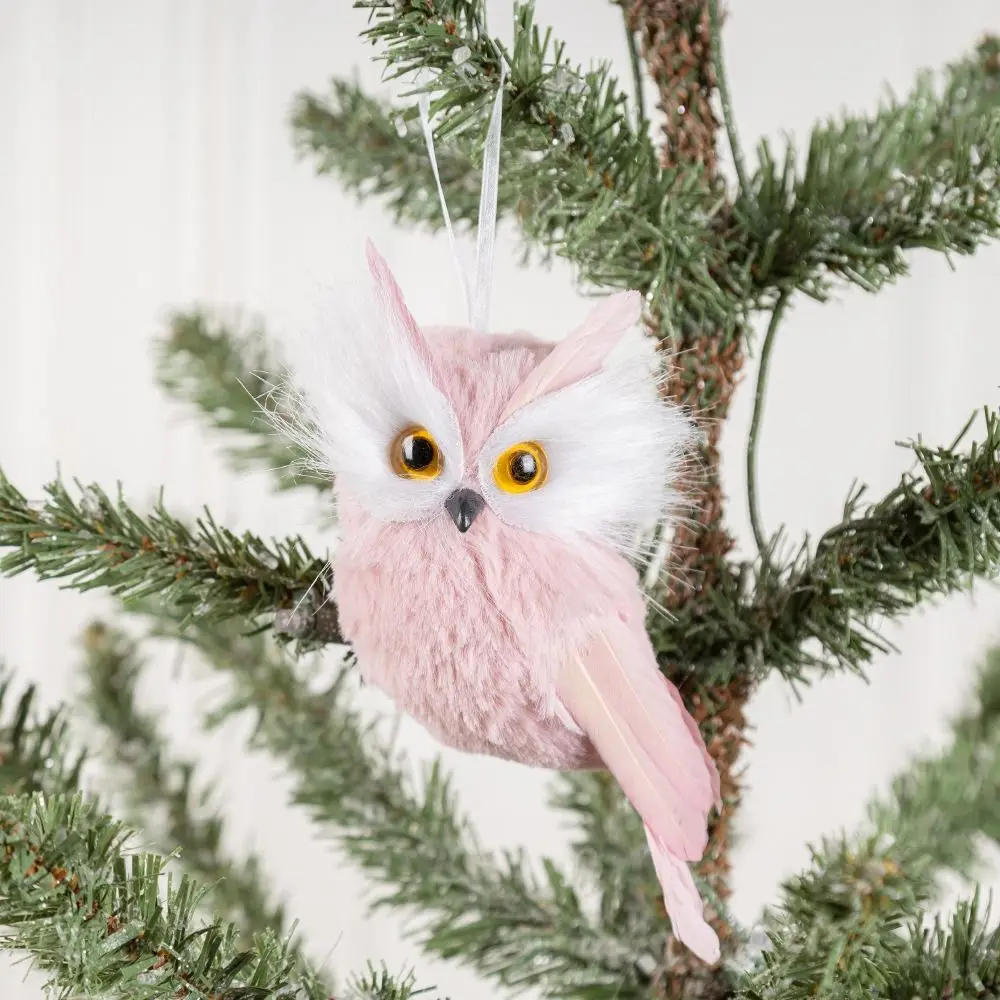 Decorative Owl Christmas Pendant Foam Owl Pink Foam Owl Christmas Decoration Hanging Simulation Simulation Owl Doll Ornaments
Decorative Owl Christmas Pendant Foam Owl Pink Foam Owl Christmas Decoration Hanging Simulation Simulation Owl Doll Ornaments