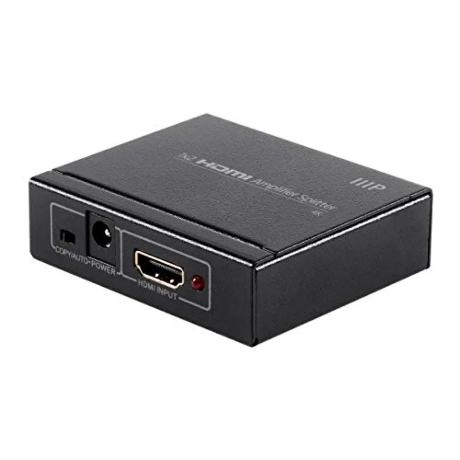 Blackbird 4K 1x2 HDMI Amplifier Splitter - 48-bit Deep Color, 3D Video port, Black
Blackbird 4K 1x2 HDMI Amplifier Splitter - 48-bit Deep Color, 3D Video port, Black