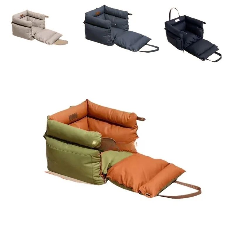 Portable Pet Car Seat Dog Carrier Bed Washable Leather Travel Bag Waterproof Scratch Proof Chew Resistant Non Slip Base Foldable
Portable Pet Car Seat Dog Carrier Bed Washable Leather Travel Bag Waterproof Scratch Proof Chew Resistant Non Slip Base Foldable