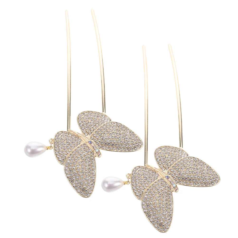 2Pcs Vintage Pearl U Shaped Hair Fork Decorative Metal Hairpins for Women Hair Accessories Updo Bun Styling U Shaped Hairpins
2Pcs Vintage Pearl U Shaped Hair Fork Decorative Metal Hairpins for Women Hair Accessories Updo Bun Styling U Shaped Hairpins