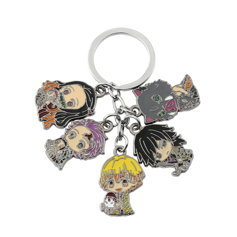 Demon Slayer Keychain Tanjirou Kamado Nezuko Tomioka Giyuu Kimetsu No Yaiba Cartoon Cosplay Pendant Keyrings Gifts
Demon Slayer Keychain Tanjirou Kamado Nezuko Tomioka Giyuu Kimetsu No Yaiba Cartoon Cosplay Pendant Keyrings Gifts