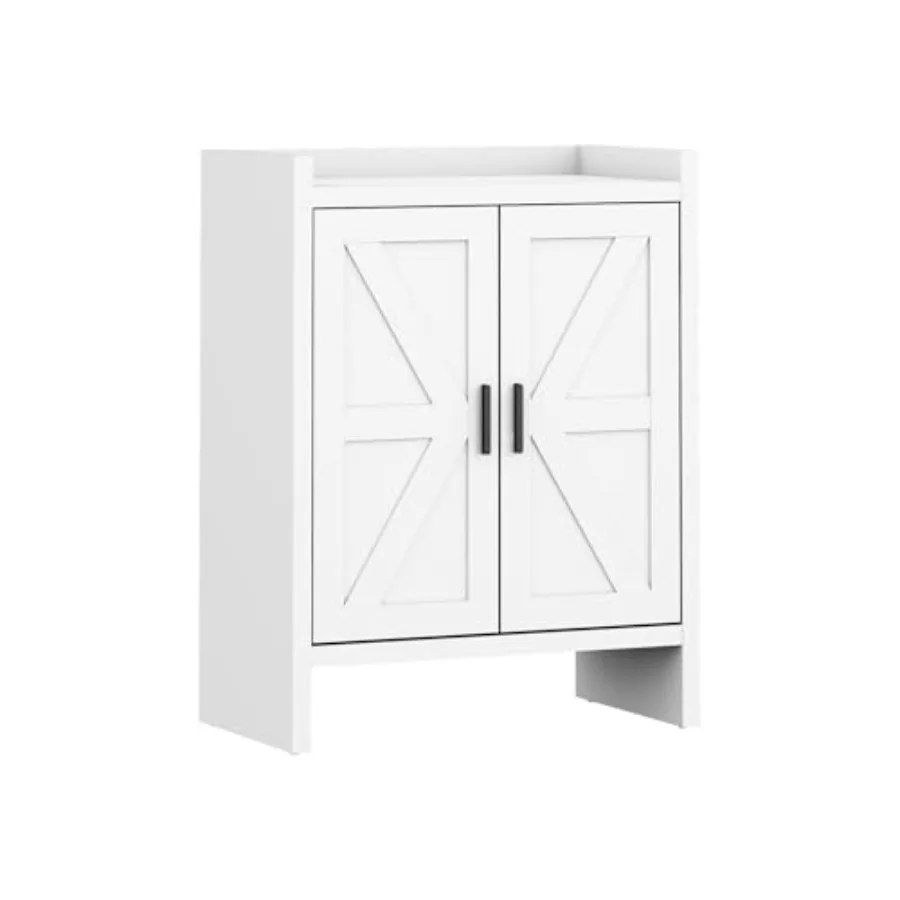 5-Tier Farmhouse White Wooden Shoe Cabinet with 2 Doors Adjustable Shelves Freestanding Shoe Rack for Entryway Hallway or Close
5-Tier Farmhouse White Wooden Shoe Cabinet with 2 Doors Adjustable Shelves Freestanding Shoe Rack for Entryway Hallway or Close