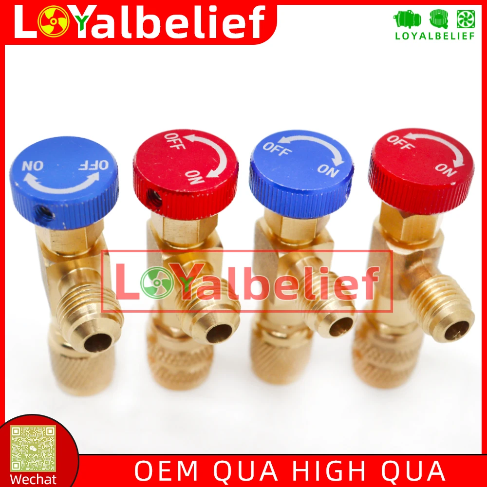 NEW AC Air Conditioning Refrigerant Safety Valve R410A R22 1/4" Refrigeration Charging Safety Liquid Adapter Hand Tool Parts
NEW AC Air Conditioning Refrigerant Safety Valve R410A R22 1/4" Refrigeration Charging Safety Liquid Adapter Hand Tool Parts