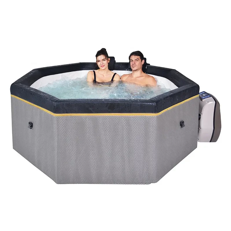 Spa Gonflable AVENLI 6 person SPA Unique Rattan Foam Wall Outdoor Massage Whirlpool Airjet Spa Hot Tubs
Spa Gonflable AVENLI 6 person SPA Unique Rattan Foam Wall Outdoor Massage Whirlpool Airjet Spa Hot Tubs