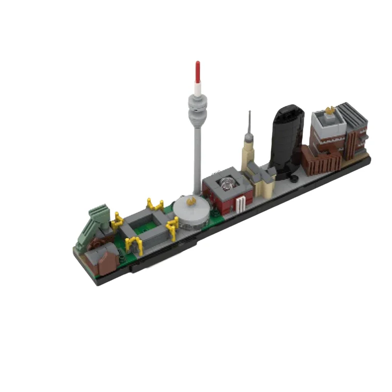 404pcs MOC Dortmund Skyline Architecture Skylines Model Building Blocks Construction Toy Christmas Gifts DIY Creative Idea Brick
404pcs MOC Dortmund Skyline Architecture Skylines Model Building Blocks Construction Toy Christmas Gifts DIY Creative Idea Brick